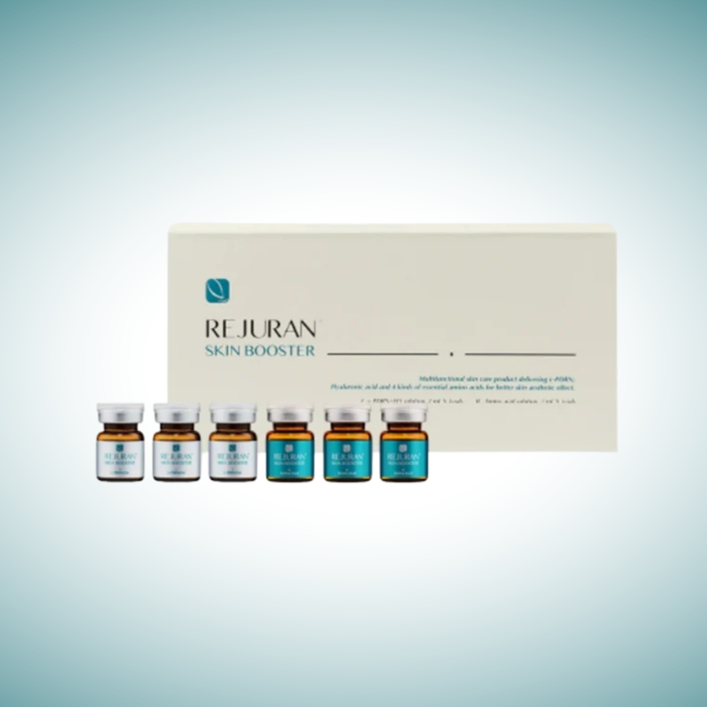 Rejuran Skin Booster Serum Set 6 Vial (PDRN+HA 3vial + Amino acid 3vial) / PDRN Skin Booster /