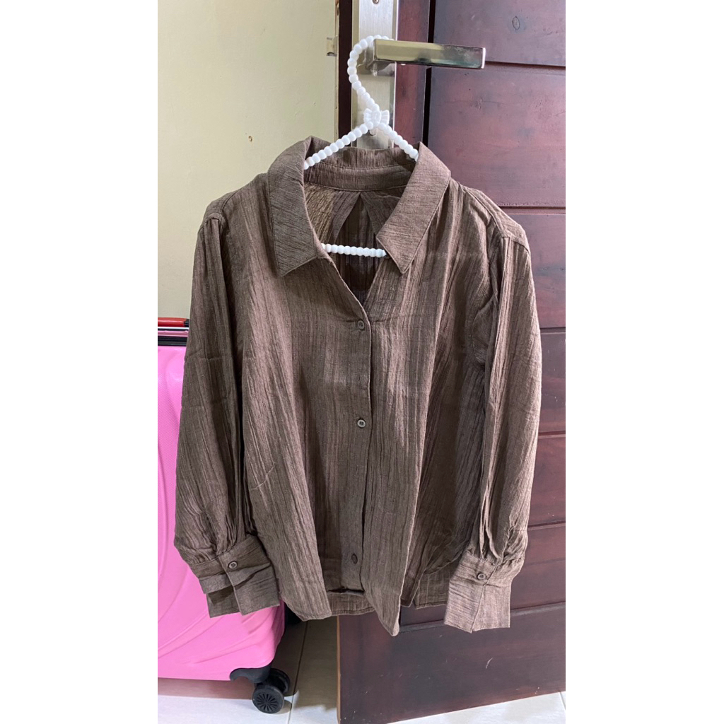 Preloved Blouse coklat