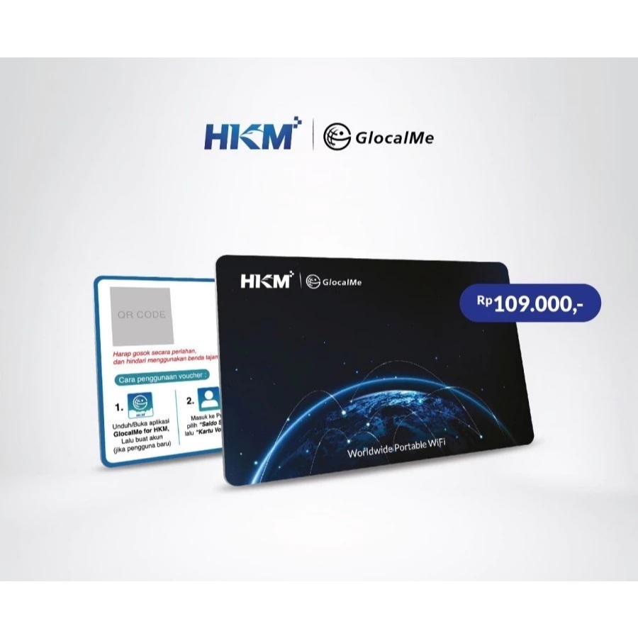 Voucher GlocalMe G008 G009 HKM