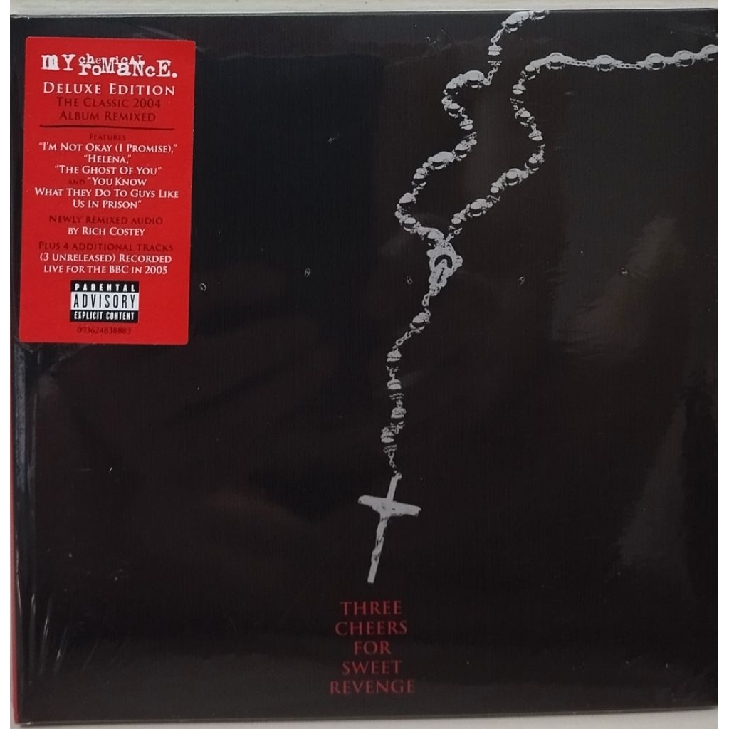 CD My Chemical Romance Three Cheers For Sweet Revenge  Deluxe Edition Remixed 1CD Original
