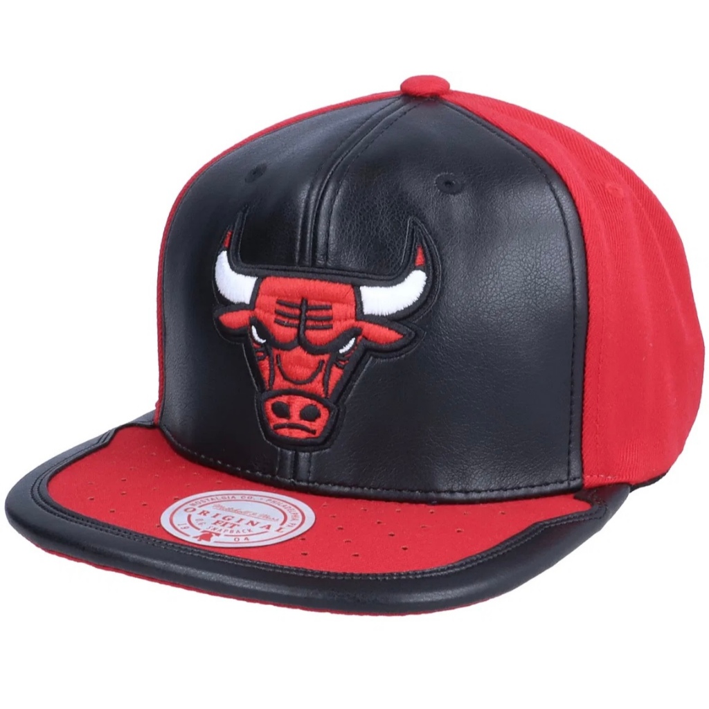 Mitchell & Ness Chicago Bulls Day One Black/Red Snapback Original