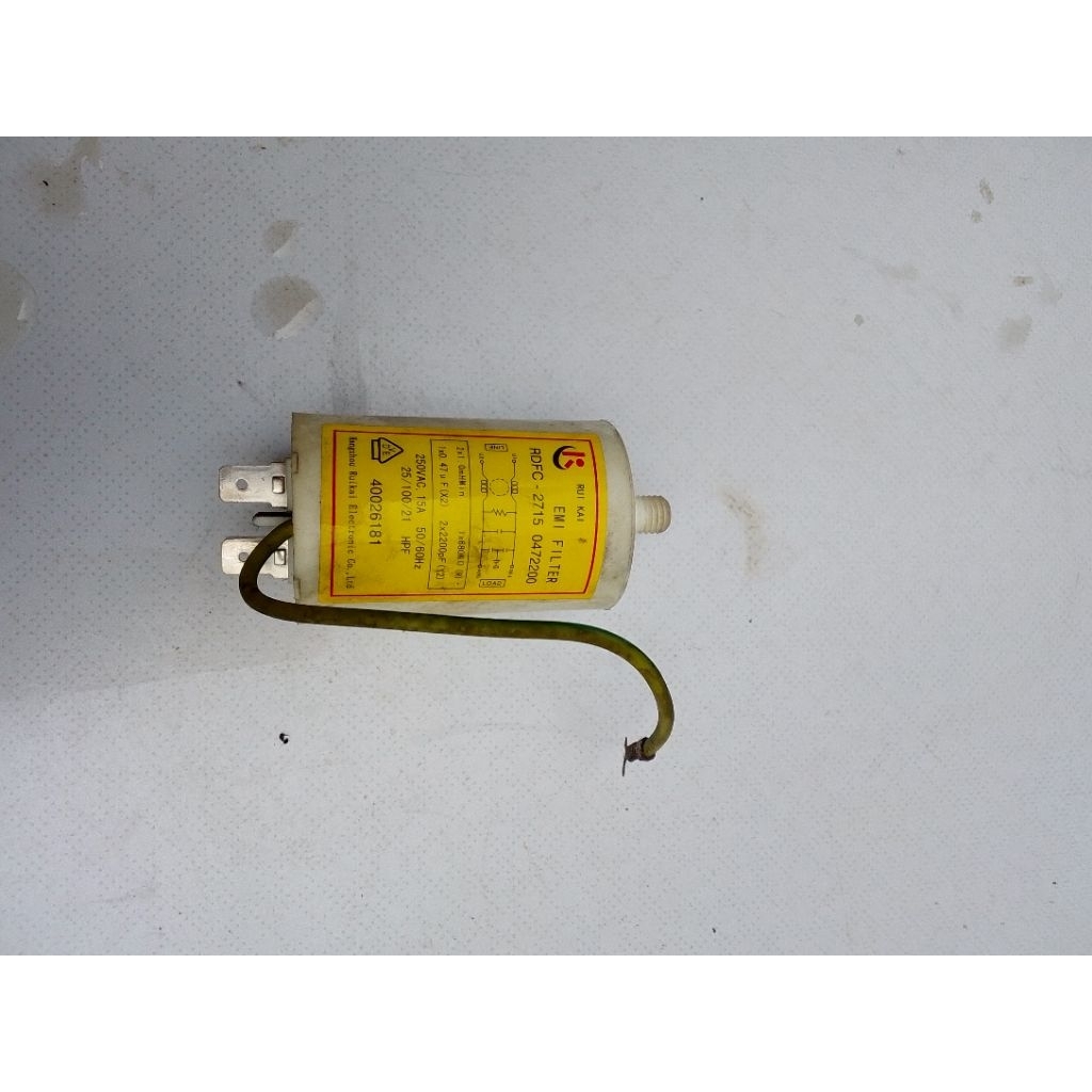 EMI FILTER MESIN CUCI SAMSUNG FRONT LOADING 7.0KG WF0702NCE (ORIGINAL COPOTAN)