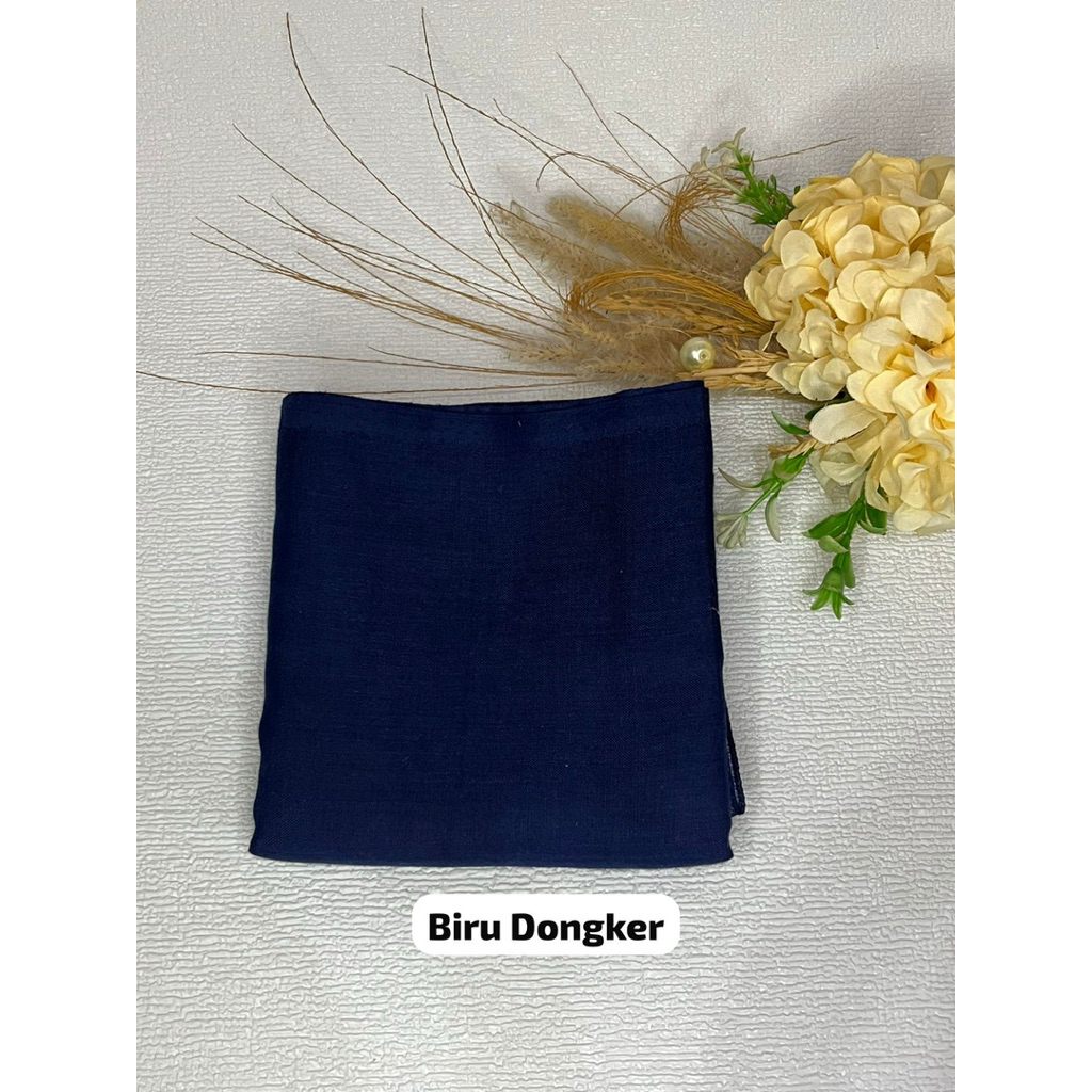 HIJAB PARIS JADUL SEGI EMPAT / SEGI TIGA ( BIRU DONGKER)