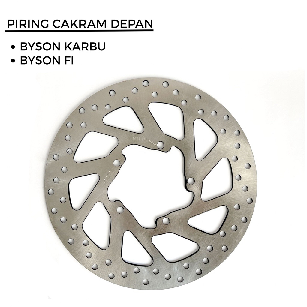 PIRING CAKRAM DEPAN BYSON KARBU,BYSON FI