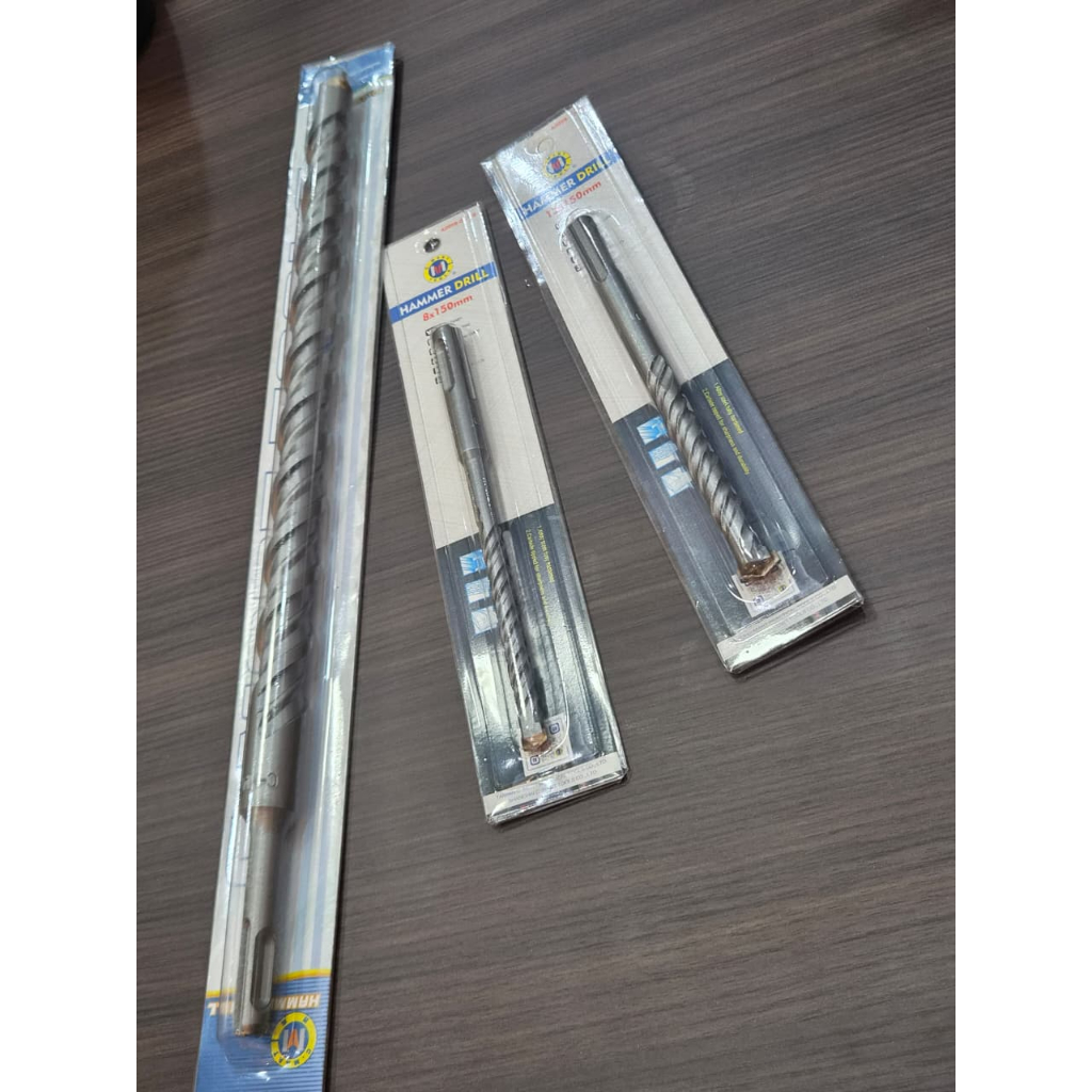 CMART MATA BOR BETON TEMBOK SDS PLUS DIAMETER 8MM 10MM 12MM 16MM 18MM 20MM PANJANG 150MM 15CM / 350M