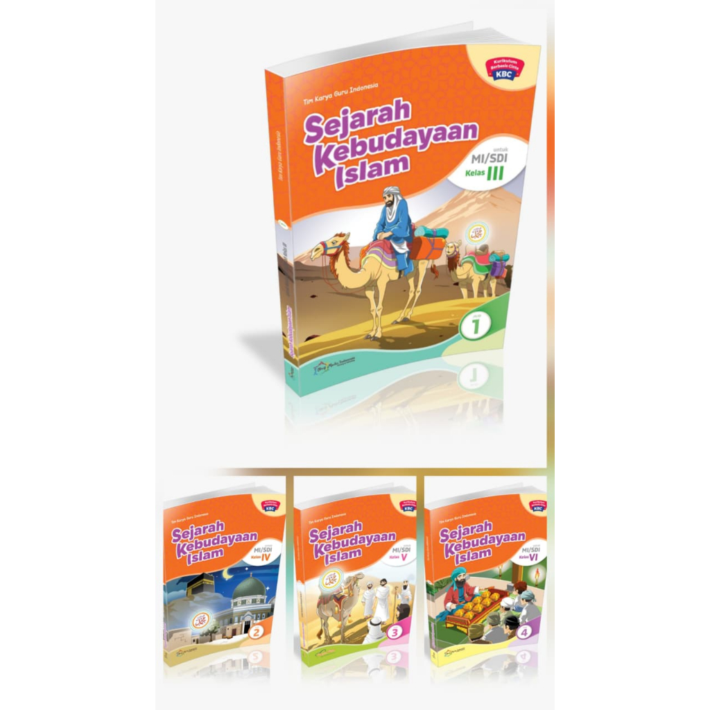 Sejarah Kebudayaan Islam KBC Kelas 3 s/d 6 MI Kurmer Pustaka Mulia