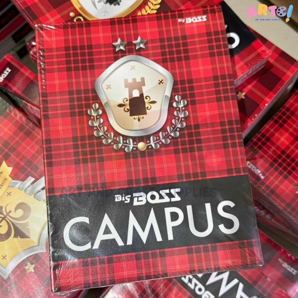 1 Pack (Isi 10) Buku Tulis Big Boss EB CAMPUS 36 & 50 lembar  Kertas Bagus Tebal 70 GSM Ukuran 18x25