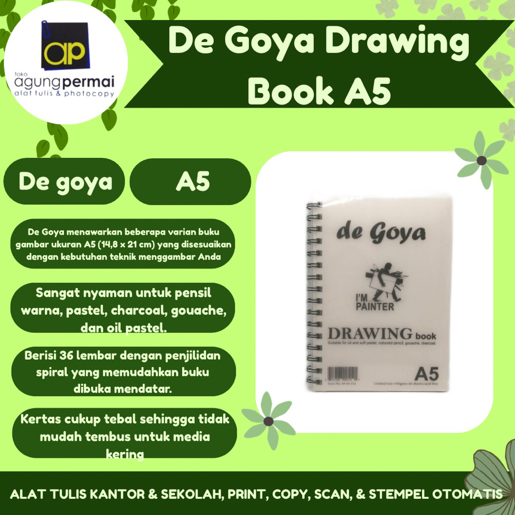 De Goya Drawing Book A5