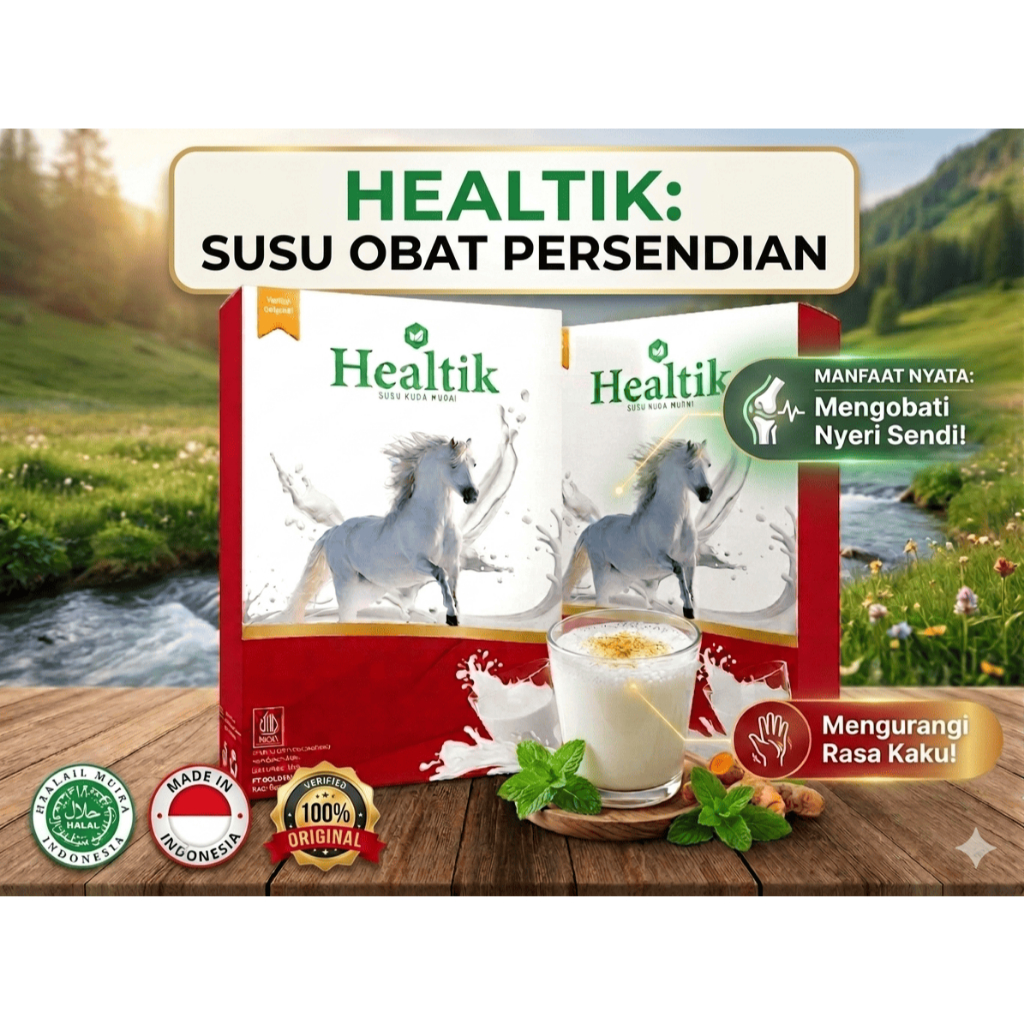 Healtik Susu Kuda Asam Urat Nyeri
