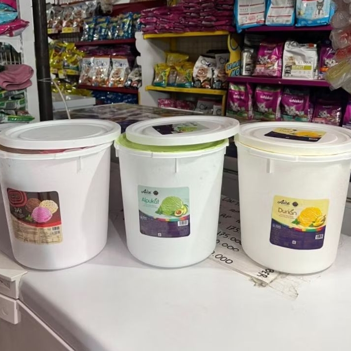 ice cream aice / es krim aice rasa durian dan alpukat / aice durian 8 liter
