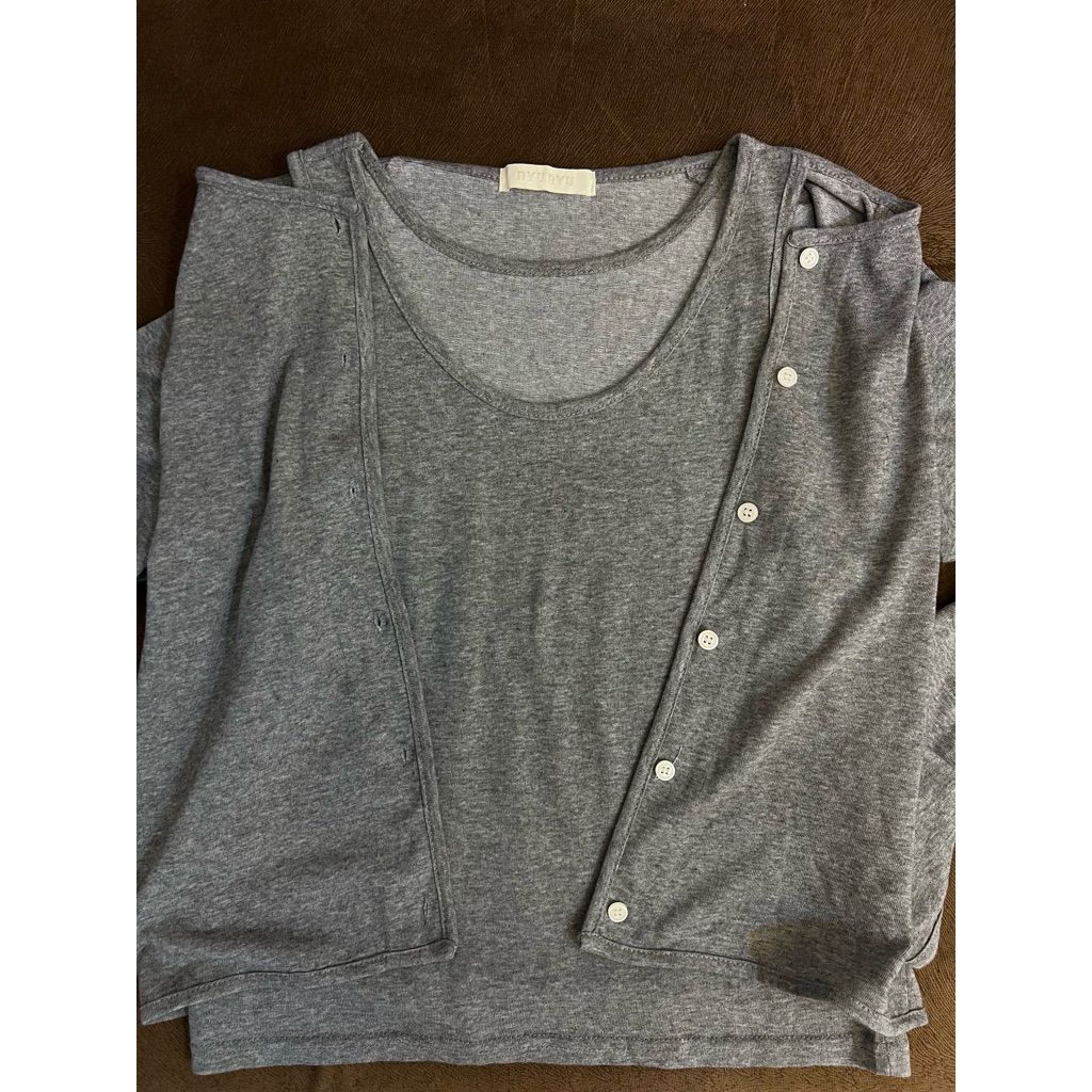 NEW Original NYUNYU Korea Set Tanktop + Cardigan (BELI DI NYUNYU Seongsu,SEOUL)