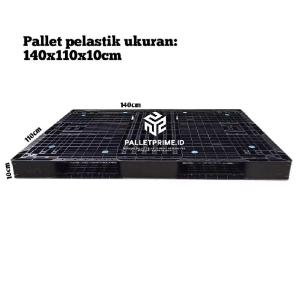 palet plastik ukuran 140 x 110 x 10