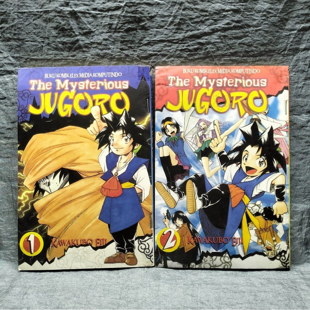 KOMIK BUKU FISIK THE MYSTERIOUS JUGORO VOL 1-2 TAMAT INDONESIA FULLSET LENGKAP