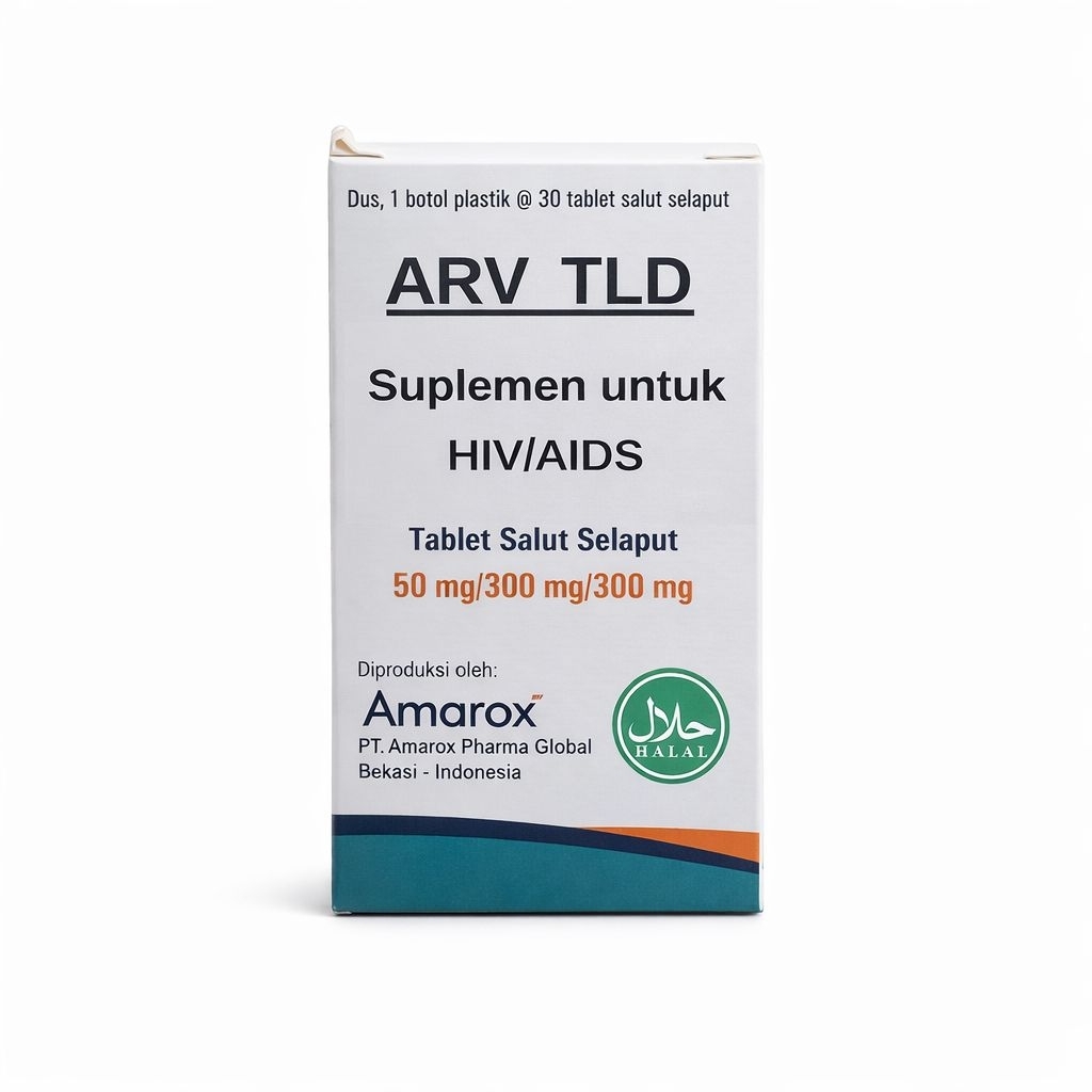 ARV TLD suplemen untuk HIV/AIDS 30 tablet