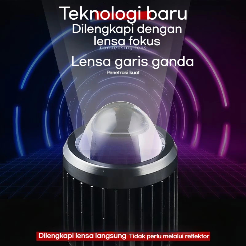 BIG SALE Lampu LED Utama Motor Mobil H4 Laser/LAMPU LED DEPAN MOBIL/Lampu Led Laser H4 Kualitas