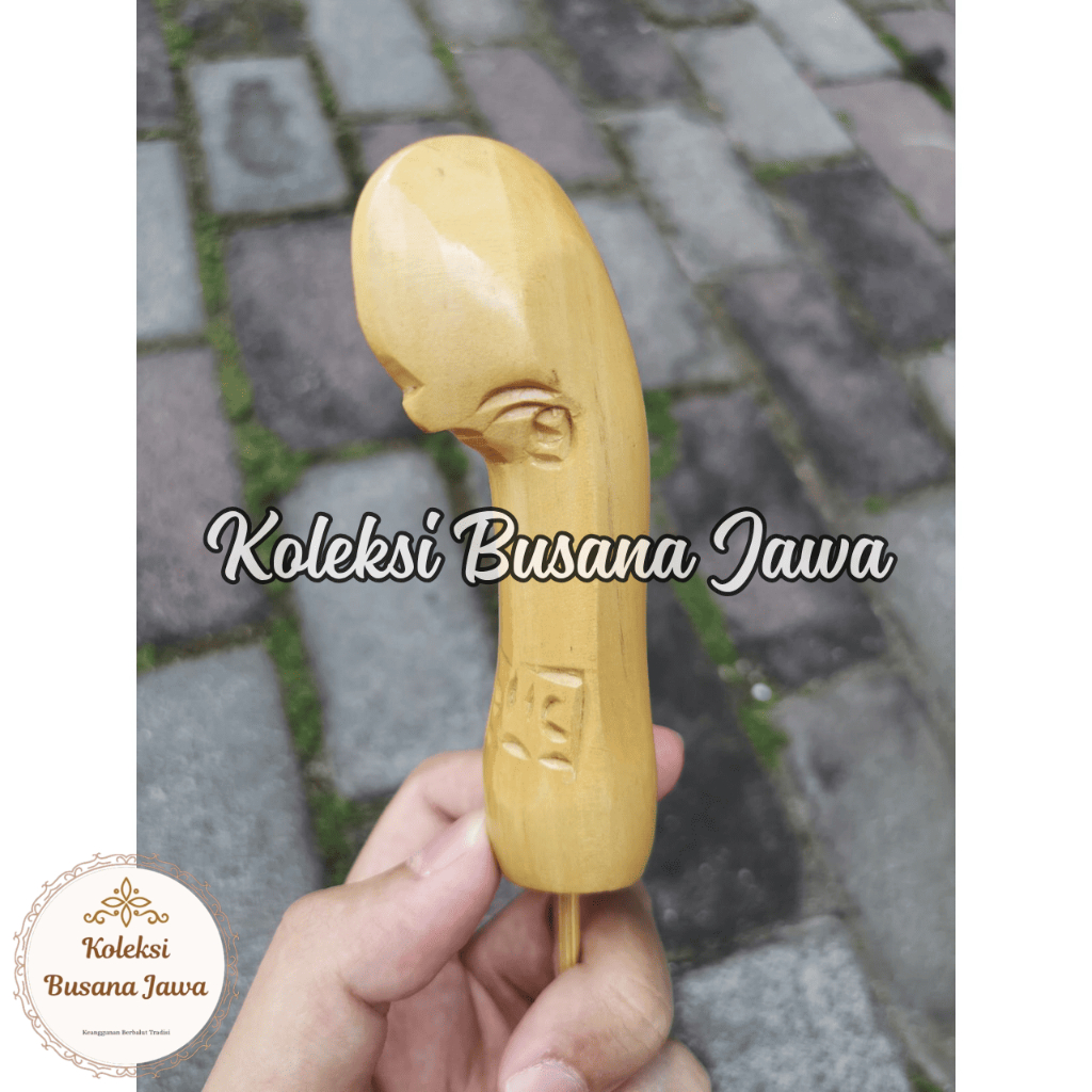 Deder / Handle / Ukir Keris Solo Mentaos