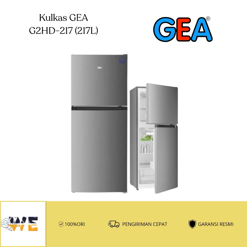 Kulkas GEA 2 Pintu G2HD-217 (217L)