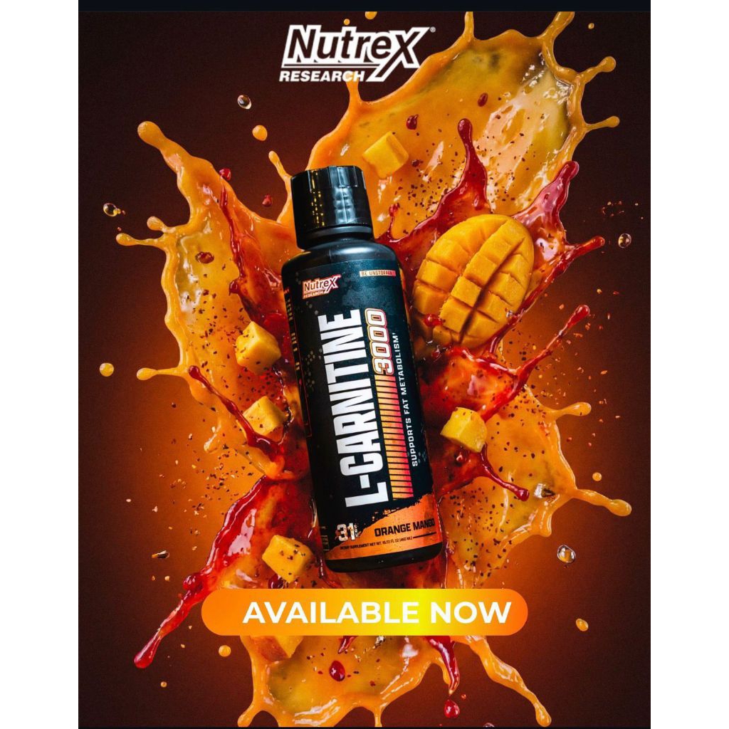nutrex L carnitine 31 serving fat burner carnitine pembakar lemak