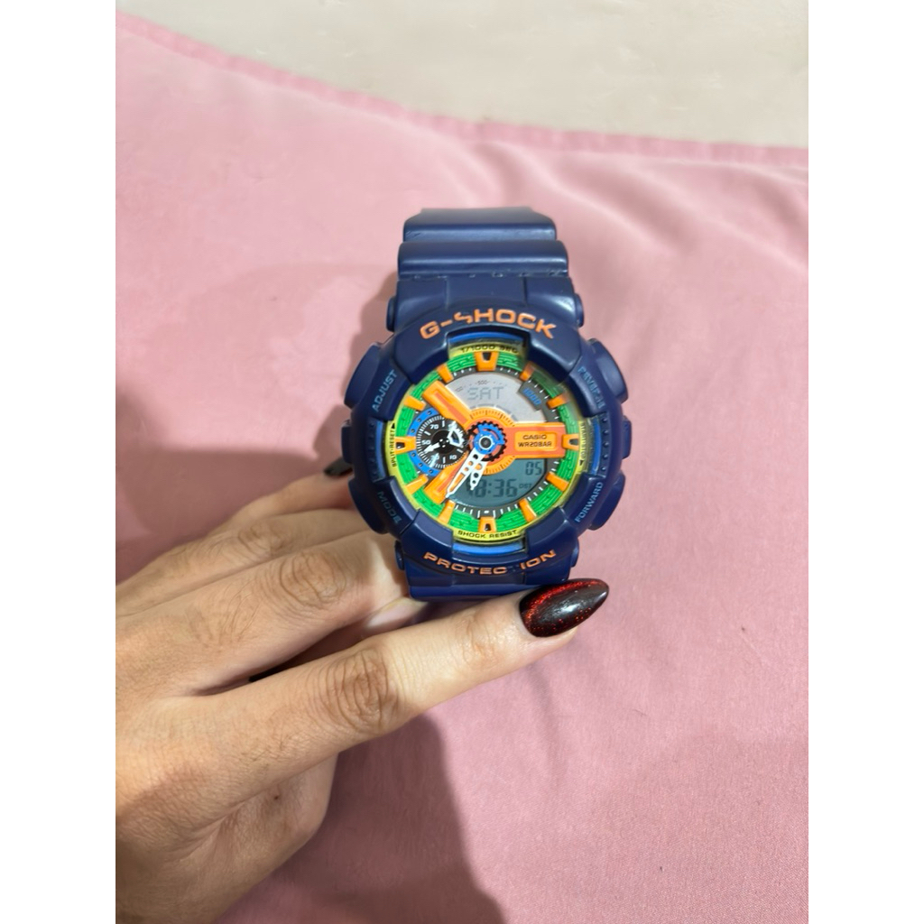 Preloved Casio G-Shock GA-110FC-2ADR (Jam Tangan Pria)