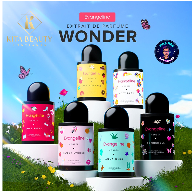 Evangeline Extrait De Parfum Wonder Series 100 ML