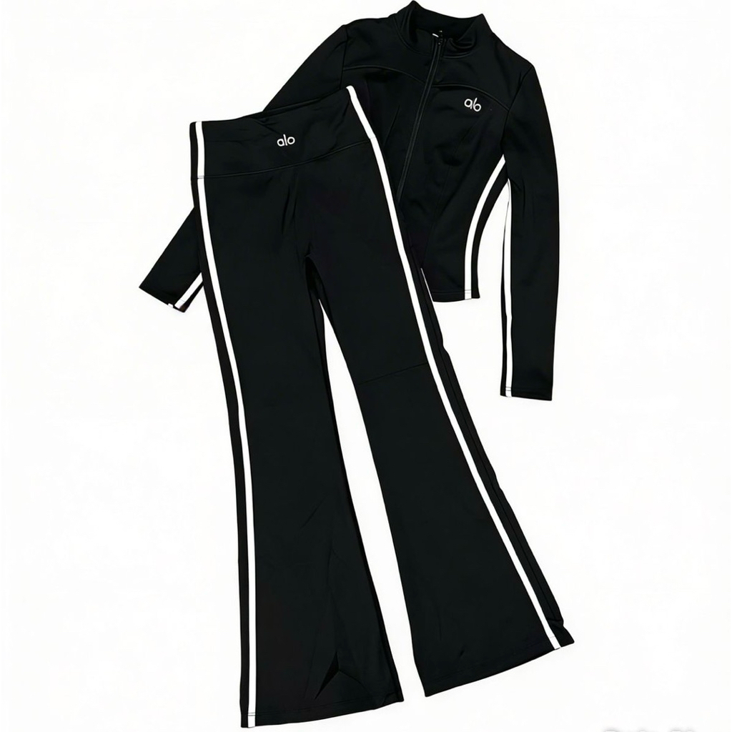 FLASH SALE Alo Yoga Active Set (ONE SET - JACKET & PANTS) free gift