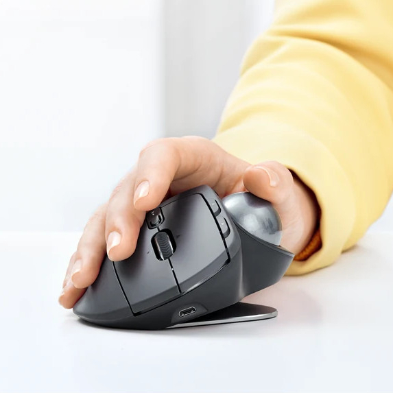 MX Ergo S Mouse Wireless Bluetooth Trackball Mouse