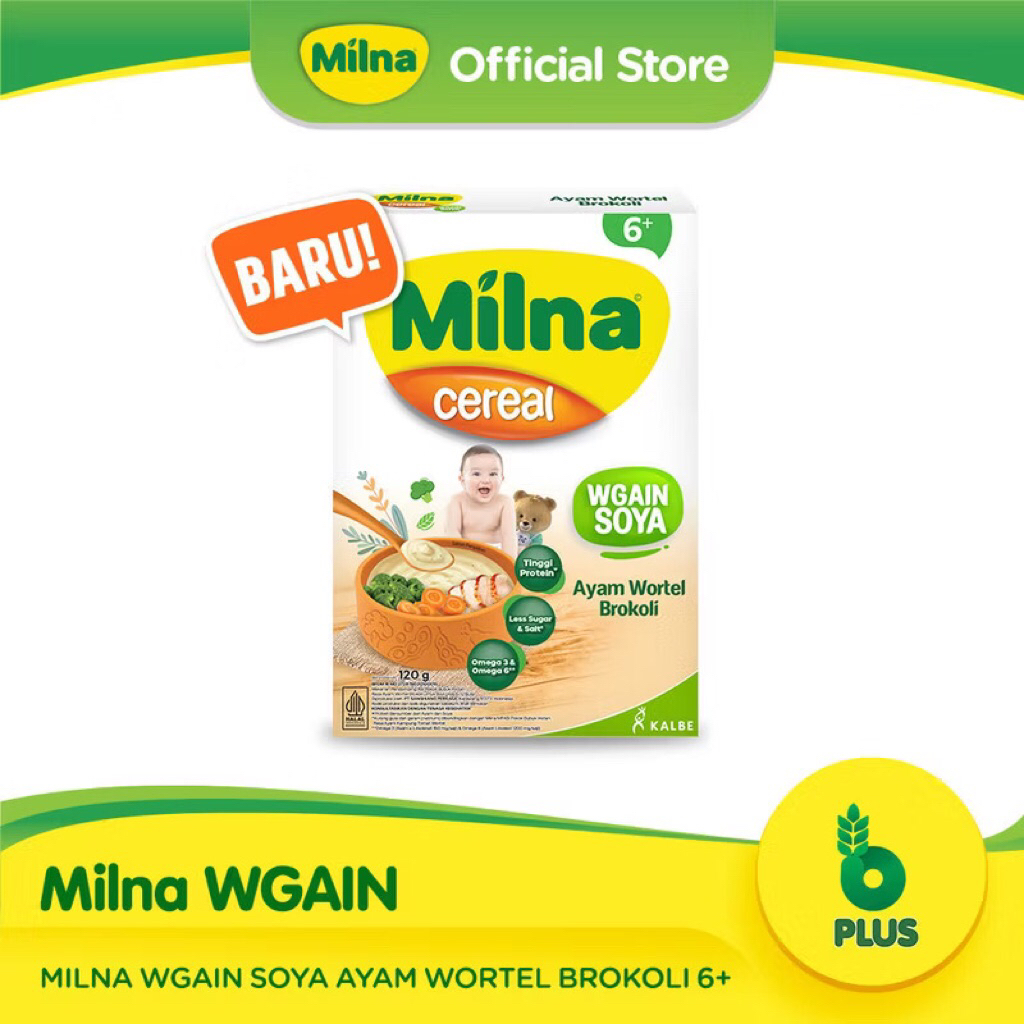 Milna Bubur Cereal Wgain