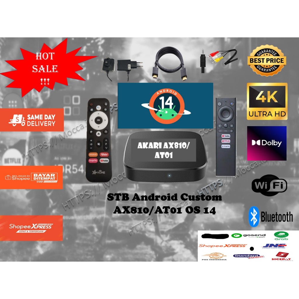 STB Android  AX810 / AT01 OS 14 Root Custom Firmware
