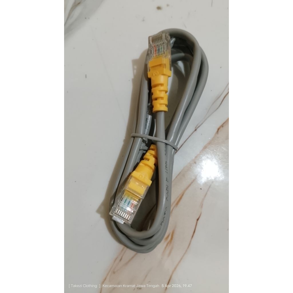 Kabel LAN Utp ukuran 1Meter