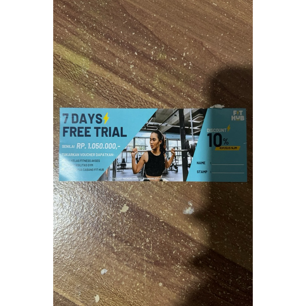 Vch FitHUB 7 Hari FREE TRIAL
