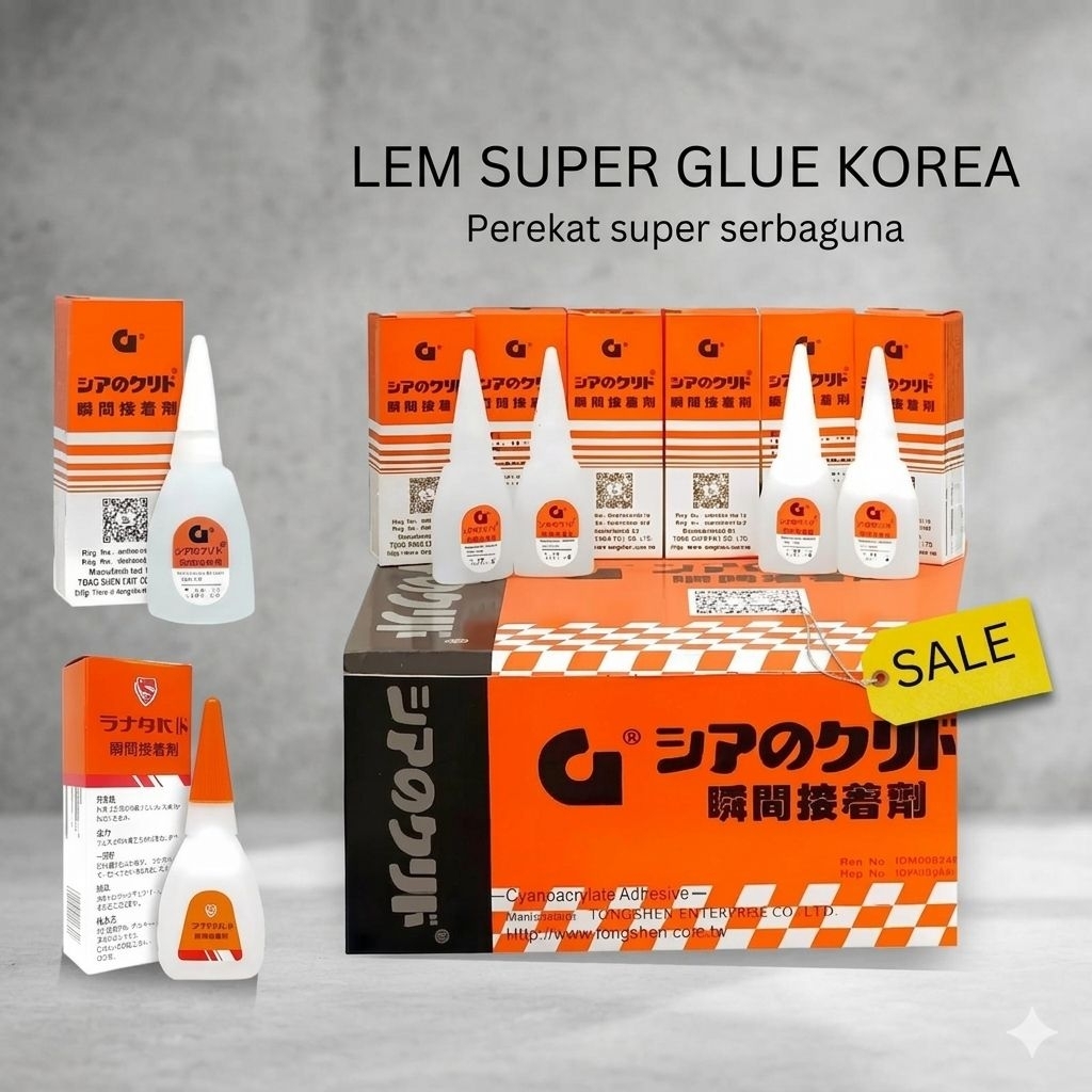 Lem G Original 100% Barcode Super Kuat Multifungsi |LEM JEPANG| LEM SUPER KUAT | LEM SERBAGUNA | LEM