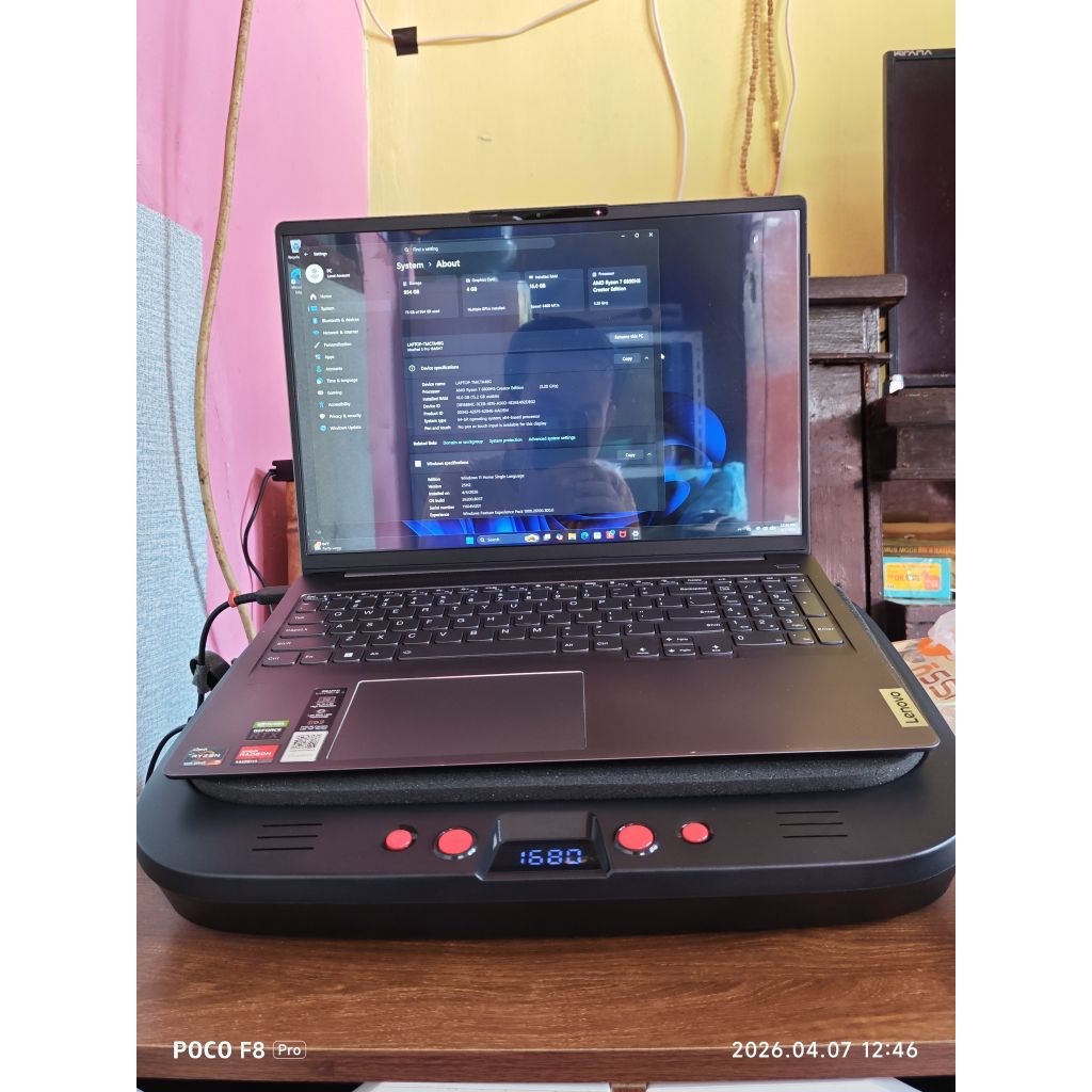 Lenovo Ideapad slim 5 pro 16arh7 ryzen 7 6800hs rtx 3050ti