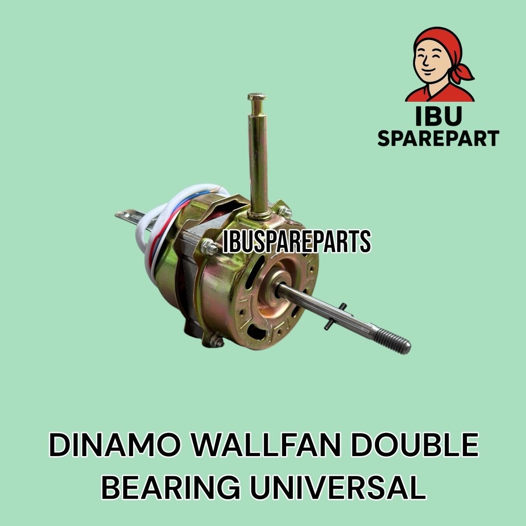 DINAMO KIPAS ANGIN DINDING BEARING LAHER / MESIN KIPAS ANGIN BEARING WALLFAN / DINAMO KIPAS ANGIN WA