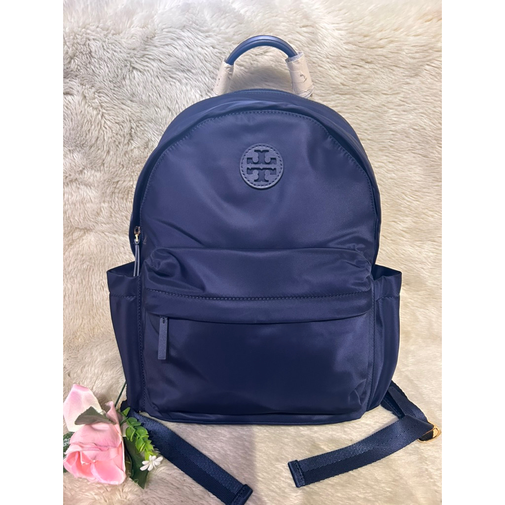 TB ELLA NYLON BACKPACK NAVY