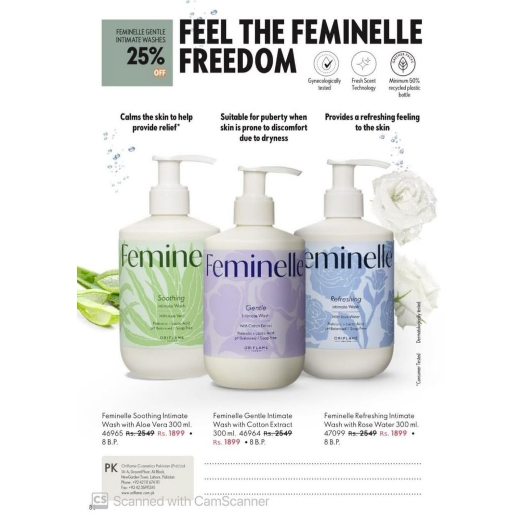 feminelle intimate Wash oriflame