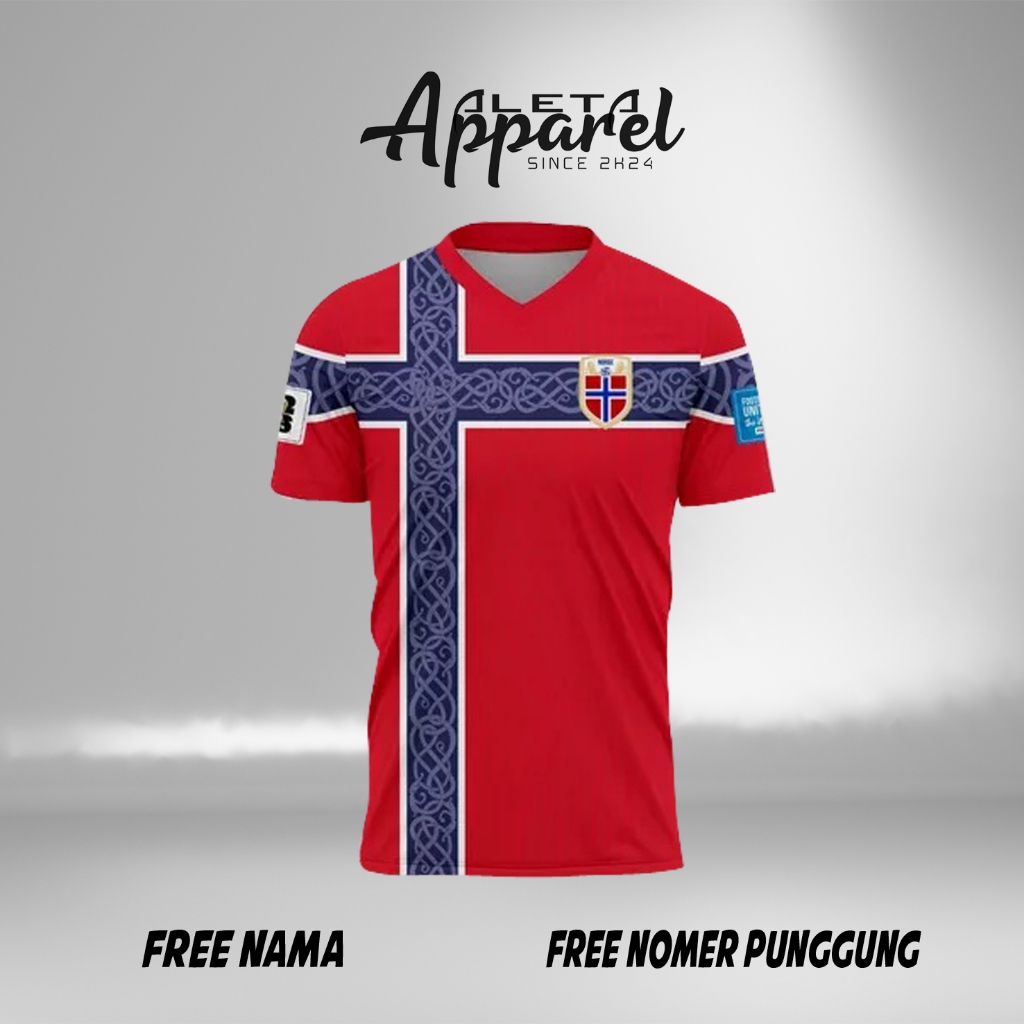 Jersey Norwegia Home Away Piala Dunia 2026