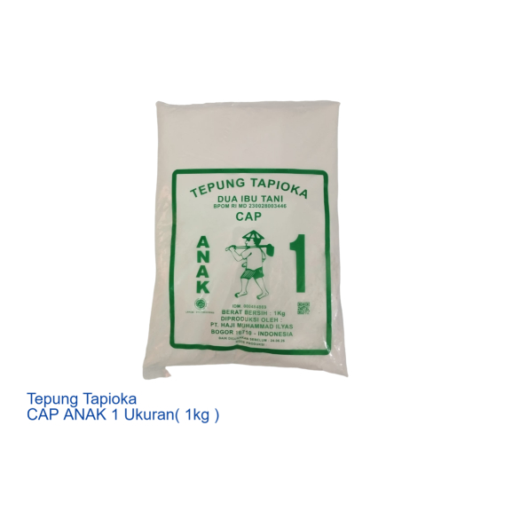 Tepung Tapioka Dua Ibu Tani CAP ANAK | 1kg