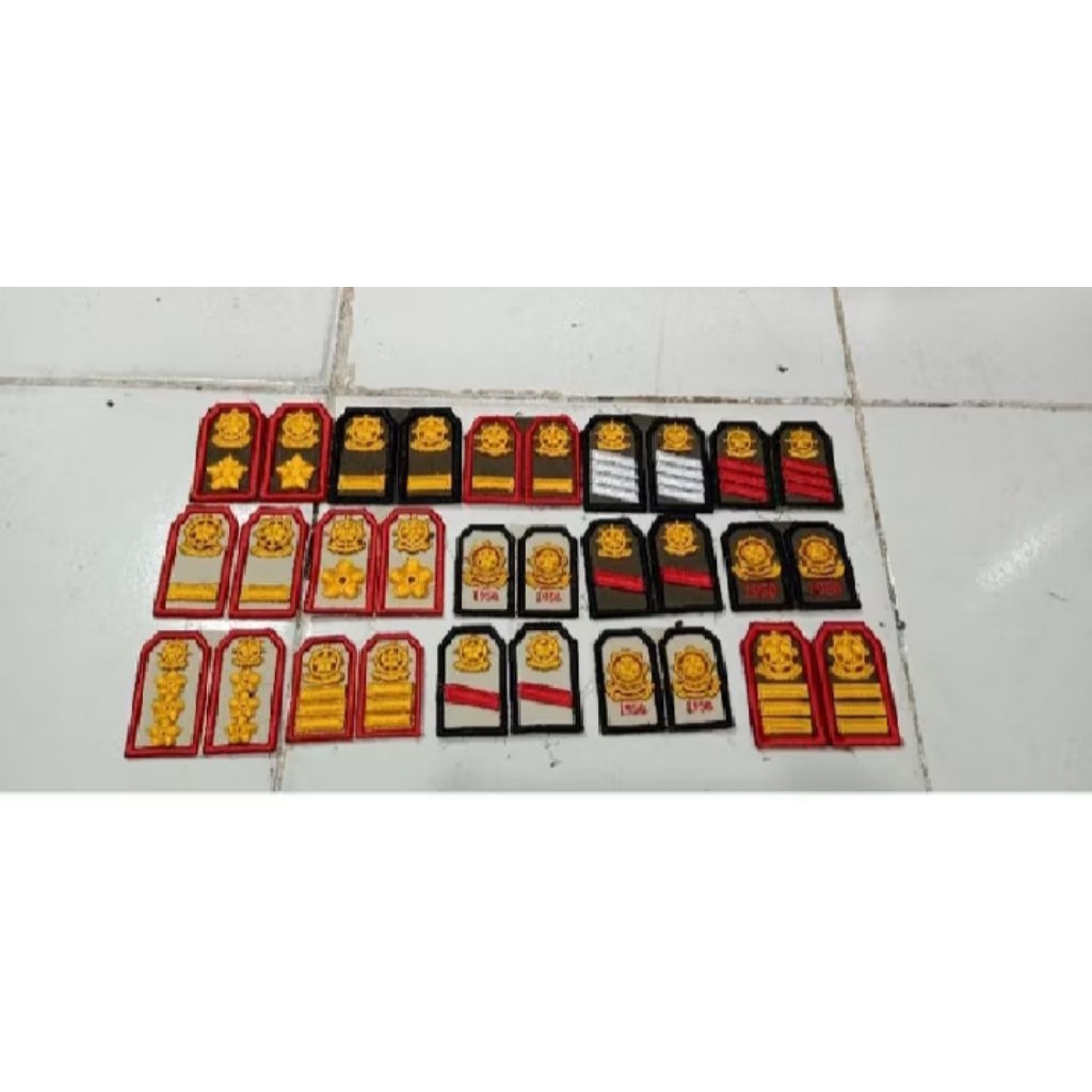 Pangkat PDL&Cream POl PP BORDIR TIMBUL 3D Best Seller