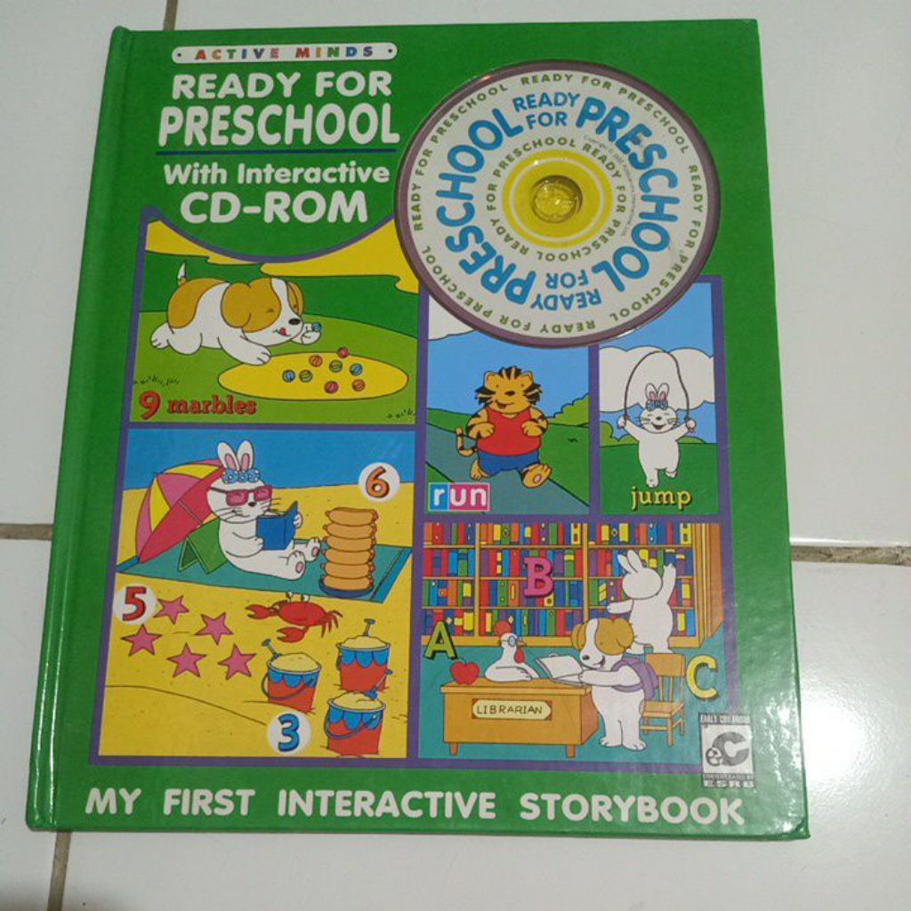 Buku active minds ready for preschool