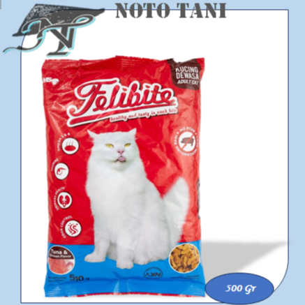 FELIBITE PAKAN KUCING DEWASA 500GR