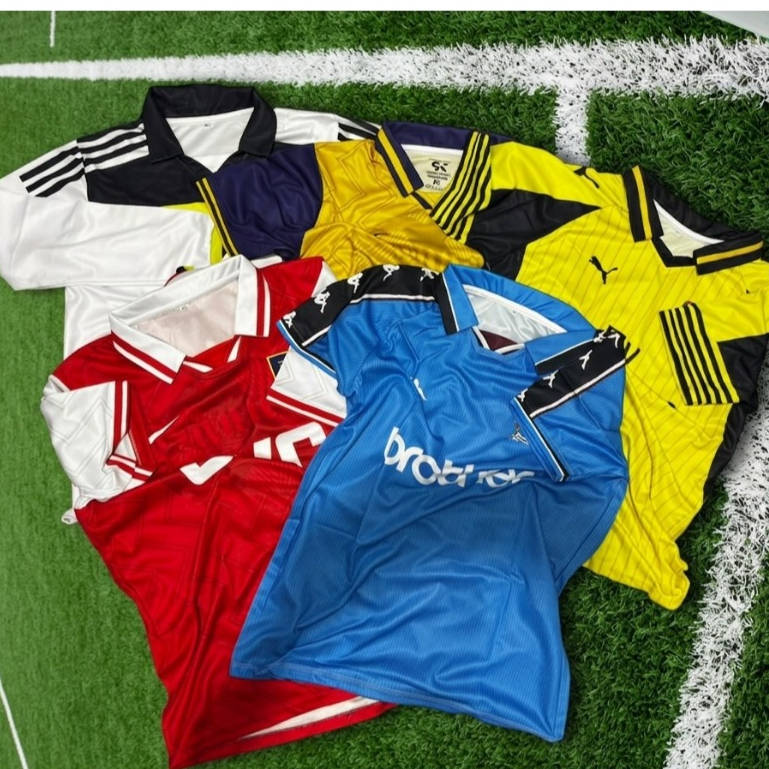 JERSEY RETRO KLASIK//JERSEY VINTAGE//KAOS BOLA MURAH//BAJU BOLA FULLPRINTING//FREE NAMESET