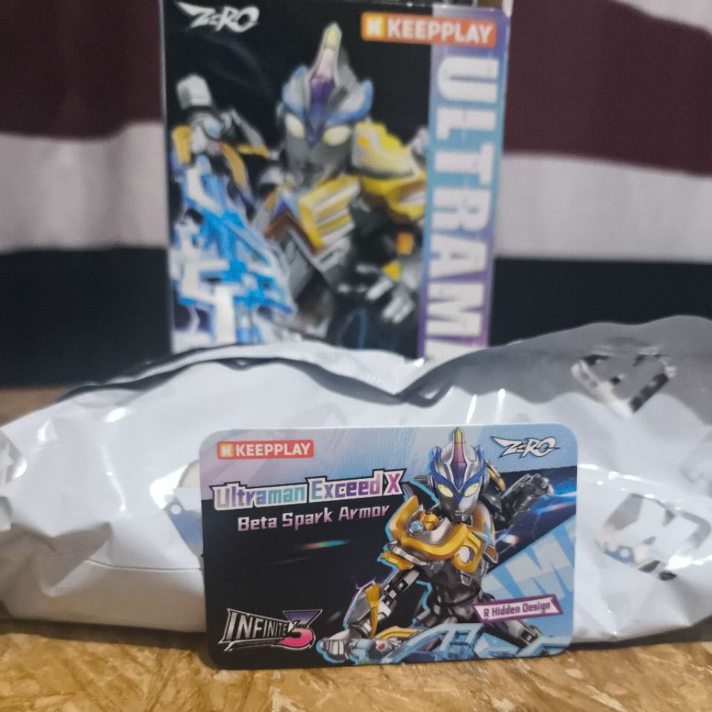 Keepplay Ultraman Infinite 3 Ultraman X Exceed Beta Spark Armor R Hidden Design