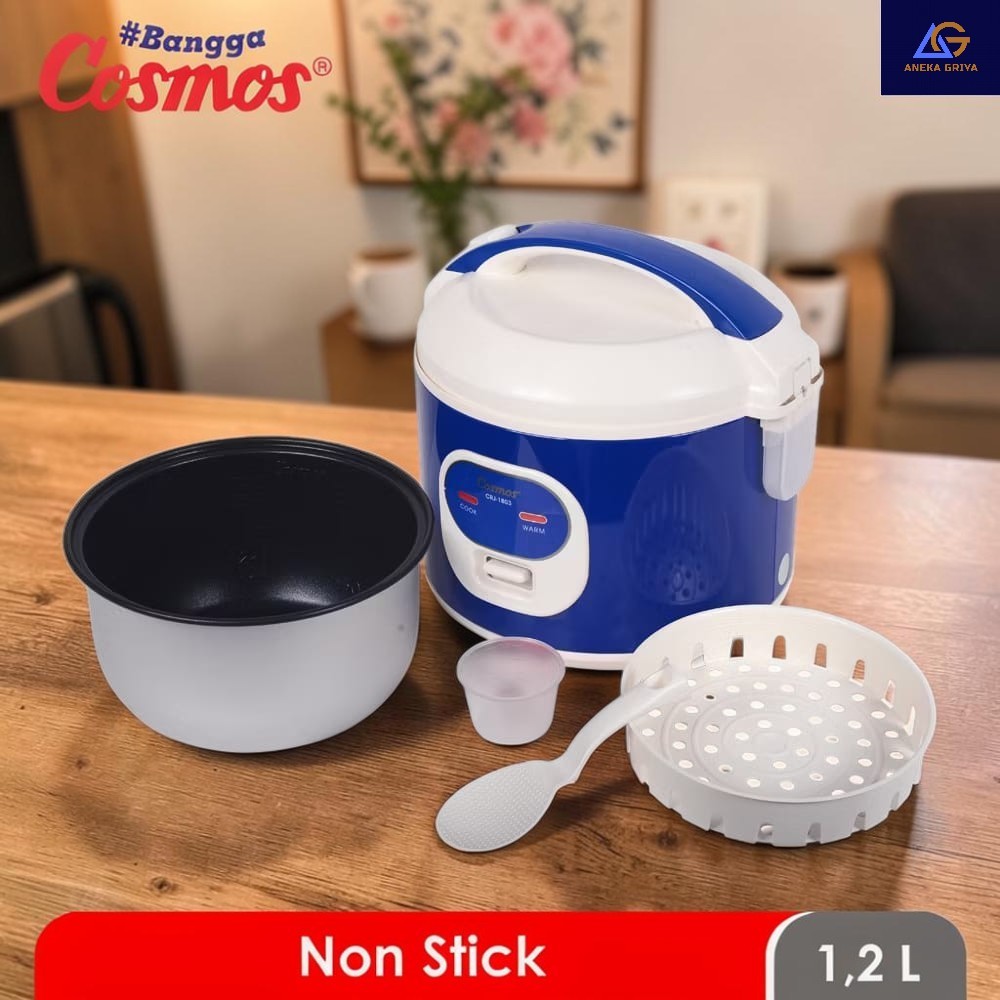Cosmos CRJ -1803 /Rice Cooker Cosmos 1,2Liter 3in1