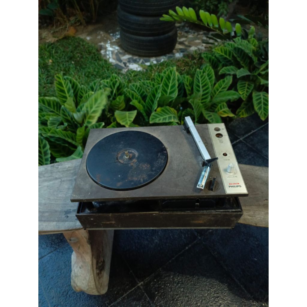 TurnTable Vinyl Player Philips Antik