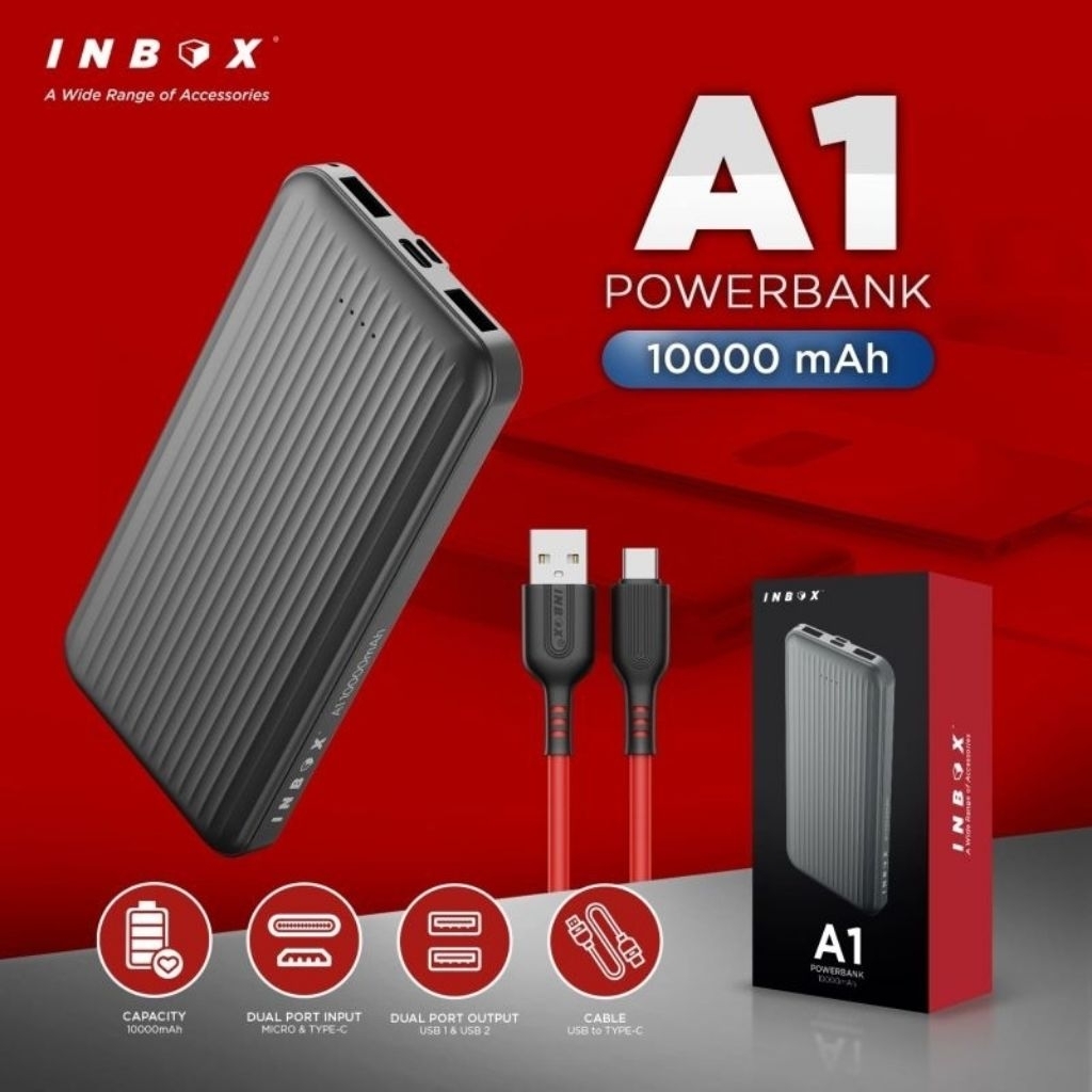 Powerbank inbox 10000 MAh