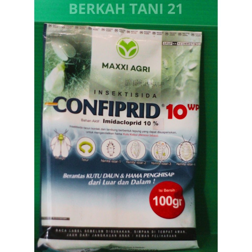 Insektisida Confiprid 10 WP | Acetamiprid | Efektif mengendalikan hama kutu-kutuan