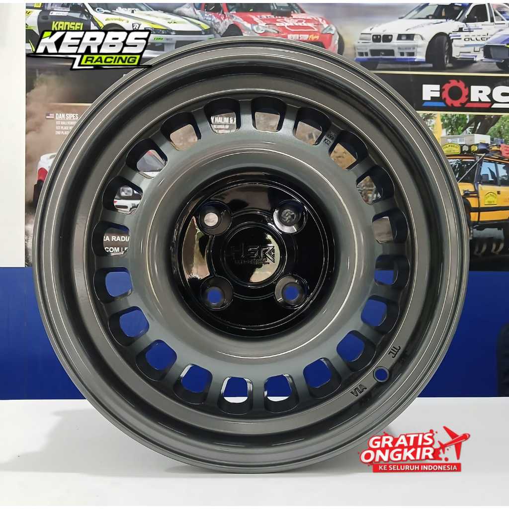 Velg mobil hsr model classic ring 15 buat mobil ignis karimun mirage nissan march dll pelek ring 15