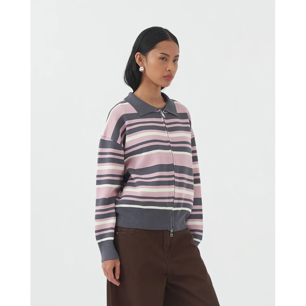 (preloved) 3mongkis selia knit top