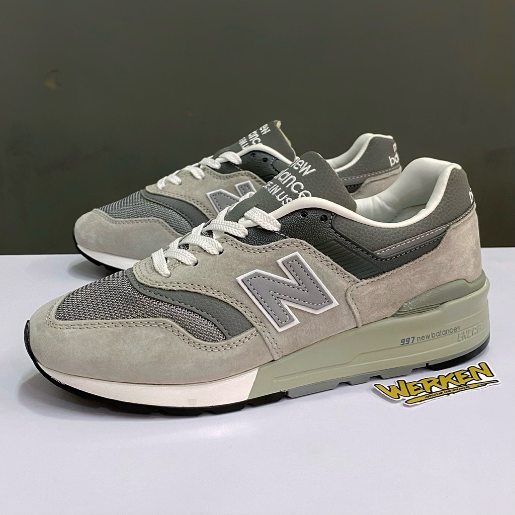 Promo Sepatu Sneaker NB 997 Grey