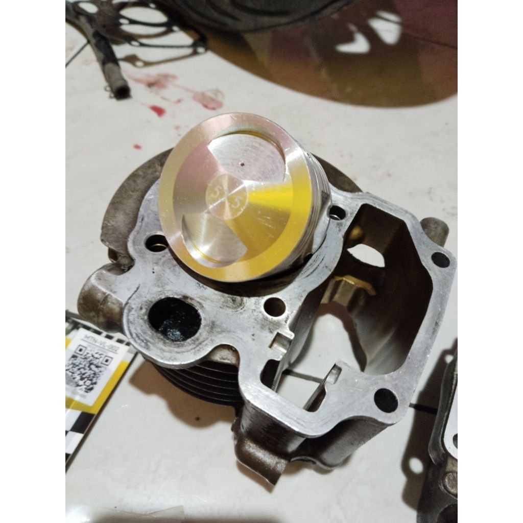 Blok piston vario 110 53,5 paket boreup vario KVB 53,5mm pnp